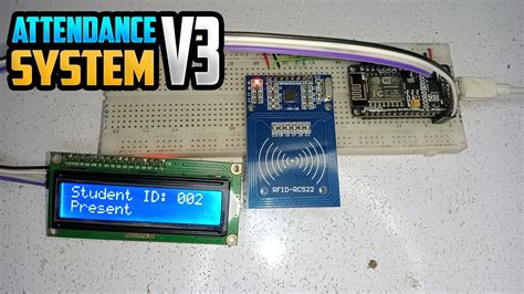 attendance system using rfid ppt|rfid attendance system using nodemcu.